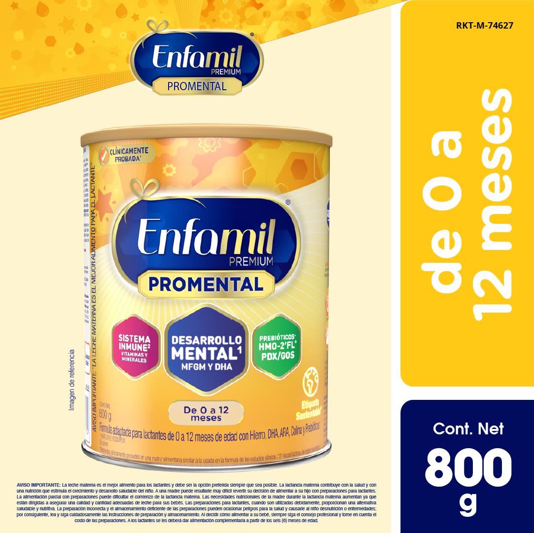 Enfamil Premium Pro Mental De 0 a 12 meses - Lata 800 G